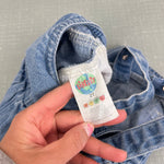 Load image into Gallery viewer, Vintage Liberty Blue Jean Garden Overalls 2T
