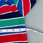 Load image into Gallery viewer, Vintage OshKosh B'gosh Striped Long Sleeve Polo Shirt Toddler Boy USA
