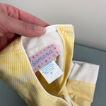 Load image into Gallery viewer, Vintage Samara Yellow Striped Flower Butterfly Dress 2T
