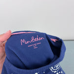 Load image into Gallery viewer, Mini Boden Space Big Applique Dress Starboard Blue 6-7
