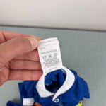 Load image into Gallery viewer, Vintage Lullaby Land Blue Circus Footie Coverall Medium 14.5-18 lbs USA
