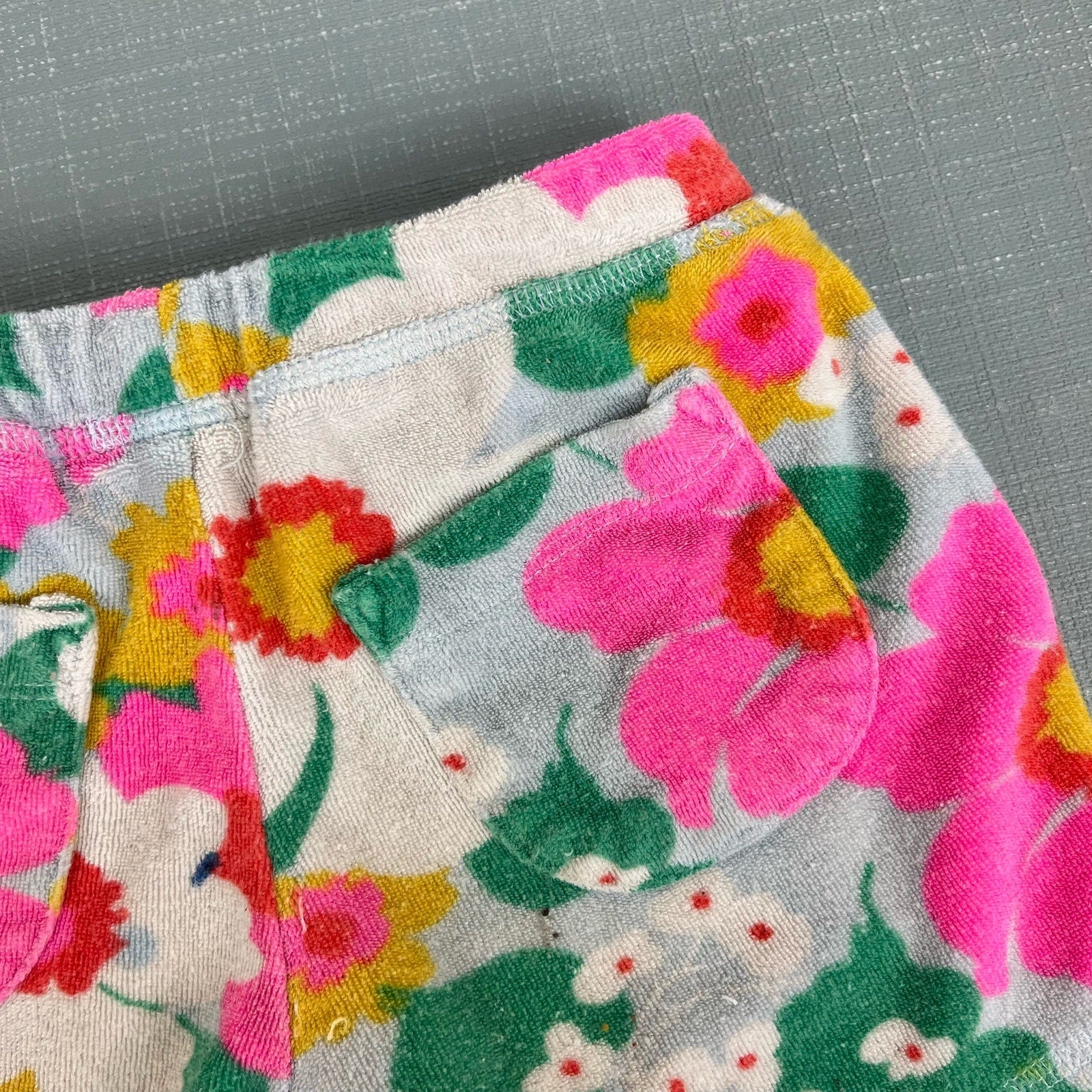 Mini Boden Floral Towelling Shorts 5T