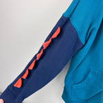 Load image into Gallery viewer, Hanna Andersson Dino Sweatshirt in French Terry Trek Teal 120 cm 6-7
