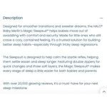 Load image into Gallery viewer, Baby Merlin Magic Sleepsuit Blue Cotton Small  3-6 Months
