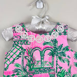 Load image into Gallery viewer, Lilly Pulitzer Infant Shift Dress Mandevilla Baby Always Worth It 6-12 Months
