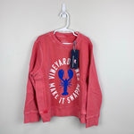 Load image into Gallery viewer, Vineyard Vines French Terry Graphic Sweatshirt Just Peachy Lobster Small 8-10 NWT
