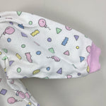 Load image into Gallery viewer, Fisher-Price Kidswear Pastel Confetti Coverall Romper Newborn USA
