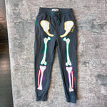 Load image into Gallery viewer, Mini Boden Halloween Skeleton Jogger Smoke Grey 6
