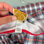 Load image into Gallery viewer, The Beaufort Bonnet Company Lindy's Lunch Dress Tartan with Richmond Red 7
