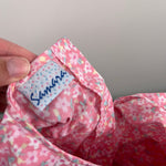 Load image into Gallery viewer, Vintage Samara Pink Floral Ruffle Dress 2T NWT
