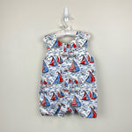 Load image into Gallery viewer, Classic Prep Childrenswear James Shortall Sailboats 18-24 Months
