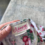 Load image into Gallery viewer, Vintage Clancy San Francisco Francesca Sweet Cherries Dress 12 USA
