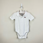 Load image into Gallery viewer, Vineyard Vines White Flag Whale Polo Onesie 18-24 Months
