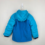 Load image into Gallery viewer, Lands&#39; End Squall Fleece Lined Waterproof Insulated Winter Parka Blue XS 4-5
