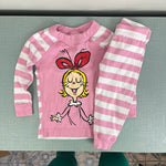 Load image into Gallery viewer, Hanna Andersson Dr. Seuss Grinch HannaJams Pajama Set Cindy Lou who 85 cm 2T

