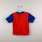 Load image into Gallery viewer, Vintage Mighty-Mac Knicks Basketball Romper Set Blue Orange 12 Months
