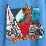 Load image into Gallery viewer, Vintage Y2K Cartoon Network Scooby-Doo! Short Sleeve Blue Graphic T-Shirt M
