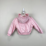 Load image into Gallery viewer, Vintage OshKosh B&#39;gosh Pink Hooded Windbreaker 12 Months USA
