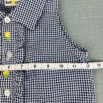 Load image into Gallery viewer, Vintage Kid Zone Ruffle Gingham Plaid Sleeveless Top 4T NWT
