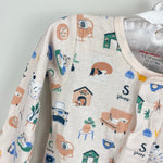 Load image into Gallery viewer, Magnetic Me Cozy Home Alphabet Organic Cotton Footie Sleeper 12-18 Months
