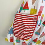 Load image into Gallery viewer, Mini Boden Ice Cream Pocket Jersey Tunic 5-6
