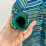 Load image into Gallery viewer, Patagonia Baby Reversible Puff-Ball Bunting Blue Green Waves 18 Months
