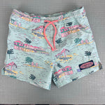 Load image into Gallery viewer, Vineyard Vines Boys Chappy Swim Trunk Crystal Blue 4T
