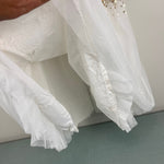 Load image into Gallery viewer, Mini Boden Ivory Swan Tulle Dress with Gold Sequins 6-7
