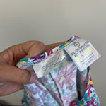 Load image into Gallery viewer, Vintage Eaton Girls Floral Romper 7/8
