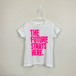 Load image into Gallery viewer, Crewcuts Girls The Future Starts Here Short Sleeve T-Shirt 10
