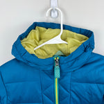 Load image into Gallery viewer, Lands' End Kids Color Block Down Winter Jacket M 10-12
