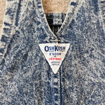 Load image into Gallery viewer, Vintage OshKosh Acid Wash Overalls 5T USA
