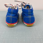 Load image into Gallery viewer, Vintage 90s Playskool Blue Airplane High Top Sneakers Baby Toddler 4
