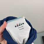 Load image into Gallery viewer, Mini Boden Star Applique Raglan Sleeve Hoodie T-Shirt 9-10
