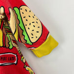 Load image into Gallery viewer, Purl Lamb the Hoodie Company Cheeseburger Playset Romper 6-12 Months
