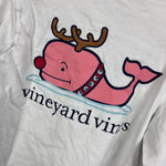 Load image into Gallery viewer, Vineyard Vines Reindeer Whale Pocket Tee 5T

