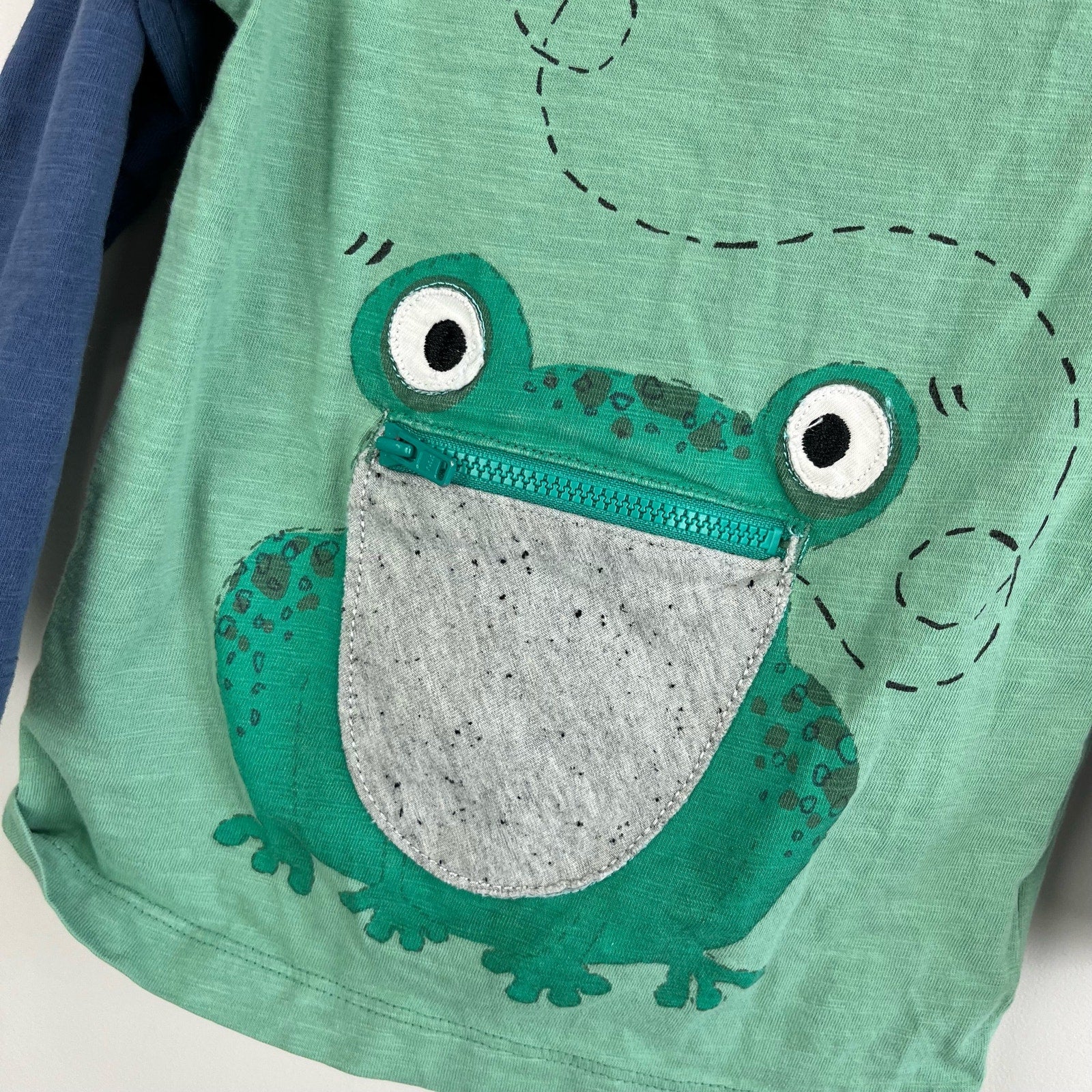 Next Zip Mouth Frog Interactive Tee 92 cm 1.5-2 Years