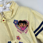 Load image into Gallery viewer, Vintage Y2K Nick Jr Dora the Explorer Yellow Sweatshirt 4T

