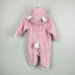 Load image into Gallery viewer, Patagonia Baby Furry Friends Bunting Peaceful Pink 3-6 Months
