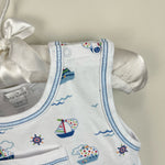 Load image into Gallery viewer, Kissy Kissy Pima Cotton Nautical Playsuit Romper 6-9 Months
