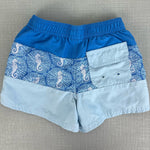 Load image into Gallery viewer, Vineyard Vines Chappy Swim Trunk Blue Seahorses 4T
