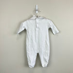 Load image into Gallery viewer, Kissy Kissy Winter Solstice Footie with Collar 0-3 Months NWT
