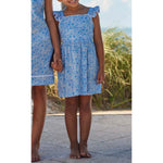 Load image into Gallery viewer, Little English Coastal Floral Chelsea Sundress 2T
