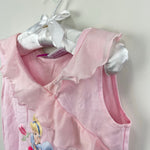 Load image into Gallery viewer, Vintage Y2K Wonderful World of Disney Pink Cinderella Princess Ruffle Tank Top 6
