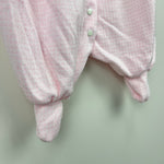Load image into Gallery viewer, Vintage Baby Dior Pink Ruffle Butterfly Coverall Footie
