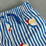 Load image into Gallery viewer, Hanna Andersson Print Dolphin Vent Swim Trunks Beach Balls 110 cm 5T
