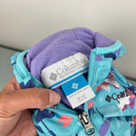 Load image into Gallery viewer, Columbia Mini Pxel Grabber Fleece Lined Wind Jacket Blue Unicorn 6-12 Months
