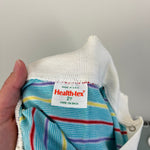 Load image into Gallery viewer, Vintage Healthtex Rainbow Stripe Short Sleeve Polo Shirt 2T USA
