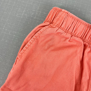 J. Crew Boys Drawstring Twill Dock Short Orange 5T