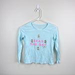 Load image into Gallery viewer, Lilly Pulitzer Kay Top Pink Sunset Seas the Day Graphic T-Shirt L 8-10

